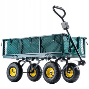 Wózek Ogrodowy Transportowy Przyczepka 300kg Duży 116075 Wózek Ogrodowy Transportowy Przyczepka 300kg Duży 116075
