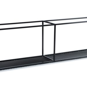 Wszechstronna półka wisząca metalowa 120 cm LOFT 246924