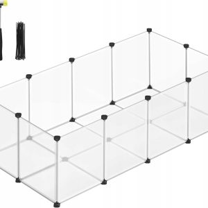 Wybieg z płytami dla zwierząt królików 46x73x143 LPC02W 344022 Wybieg z płytami dla zwierząt królików 46x73x143 LPC02W 344022
