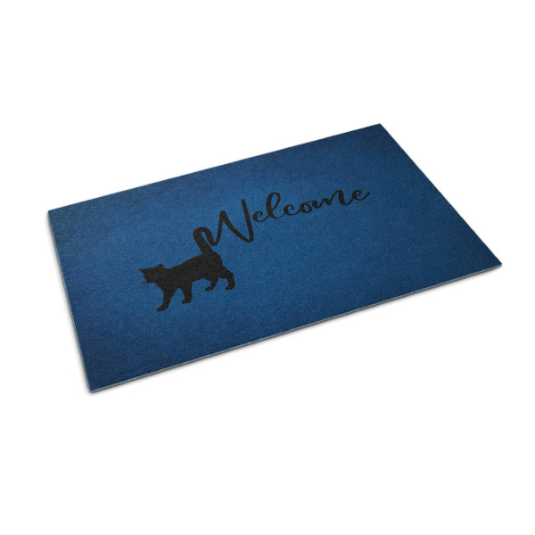 Wycieraczka Dekoracyjna z nadrukiem Kot Welcome - 90x60 cm 180151