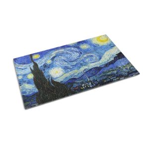 Wycieraczka do butów 150×100 Gwieździsta Noc obraz Van Gogh Tulup 1023641