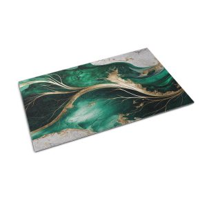 Wycieraczka do butów 150×100 Zielony Marmur kamień naturalny Tulup 1023512