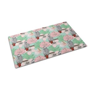 Wycieraczka do butów 60×40 Ptaki Papuga Kwiaty egzotyka Tulup 1024317 Wycieraczka do butów 60×40 Ptaki Papuga Kwiaty egzotyka Tulup 1024317