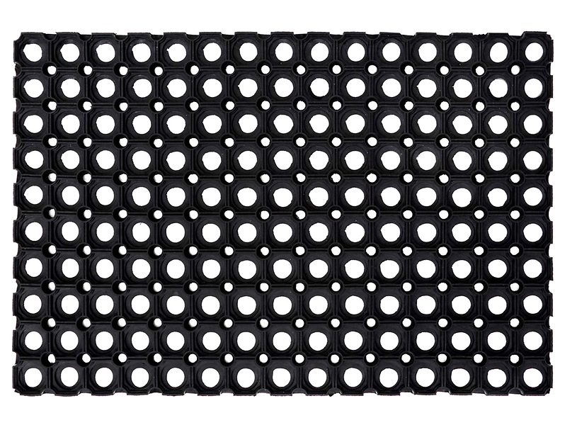 Wycieraczka Domino gumowana 40x60 cm czarna 49549