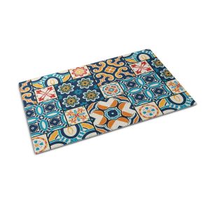 Wycieraczka domowa 150×100 Azulejo kafelki ornament Tulup 1023633 Wycieraczka domowa 150×100 Azulejo kafelki ornament Tulup 1023633