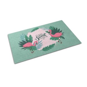 Wycieraczka domowa 90×60 Flamingi Ptaki egzotyczna mata Tulup 1023638 Wycieraczka domowa 90×60 Flamingi Ptaki egzotyczna mata Tulup 1023638